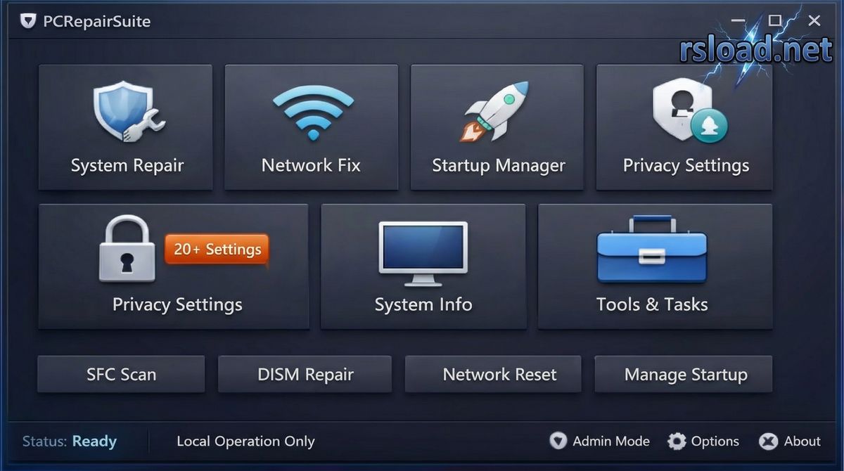 Spaqi Consulting PC Repair Suite